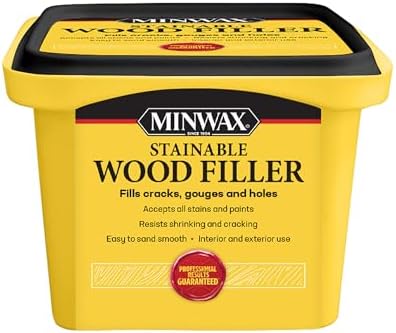Minwax Stainable Wood Filler, 16 oz (Pack of 6)