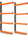VEVOR Lumber Rack, 4-Tier 2-Pack 110 lbs per Tier, Foldable Wood Storage