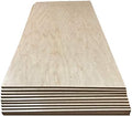 1/8" x 12" x 12" Pre Finished Maple Plywood - Perfect for CNC, Laser Cutting & Engraving - Cherokee Wood Products (16pcs)