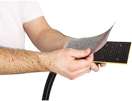 Mirka Abranet 2.75x8 Inch 80 Grit Mesh Sanding Sheets Hook & Loop, 50 Pack