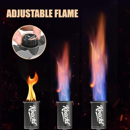 Koackl 25.8" CSA Propane Torch Gun 2372°F Adjustable Flame BBQ Gray