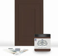 ALL-IN-ONE Paint by Heirloom Traditions, Kisses (Chocolate Brown), 8oz Sample - Durable cabinet and furniture paint. Built in primer and top coat, no sanding needed. Includes our 30 featured color