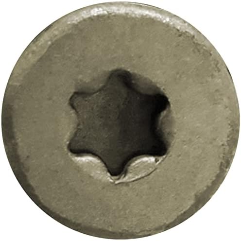 Jake Sales #15 x 10 Bronze Exterior Wood Screws - Torx Flat Head - ACQ Compatible - Full Box (~250 Count)