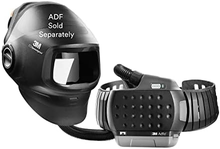 3M Speedglas Welding Helmet G5-01 and Adflo High-Altitude PAPR Assembly, No ADF, Heavy Duty with Flip Up Visor, Compact Design with Adjustable Head Suspension, Grinding and Metal Repair, 46-1101-00