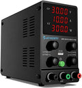 DC Power Supply Variable, 0-30V 0-10A Adjustable Switching DC Regulated Bench Power Supply with High Precision 4-Digit LED Display, 5V/2A USB Port, Coarse and Fine Adjustment SPS-3010