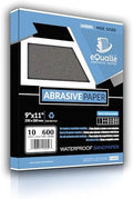 Sandpaper Grit 600, 9x11 inch, 10 Sheets