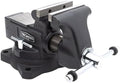 Yost HD550-C Heavy Duty 5-1/2 Inch Mechanics Work Bench Vise | Heavy Duty Woodworking & Metal Work Table with Secure Grip Swivel Base | 60,000 PSI Casting Iron Material with Extra-large Anvil Surface