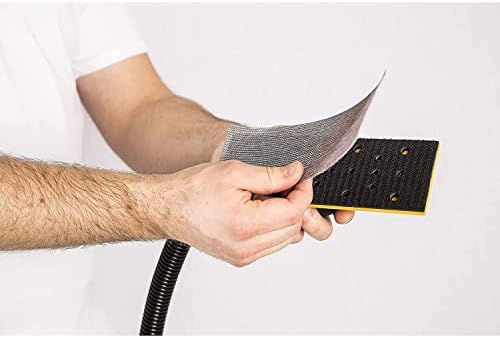 Mirka Abranet 2.75x8 Inch 240 Grit Mesh Sanding Sheets Hook & Loop, 50 Pack