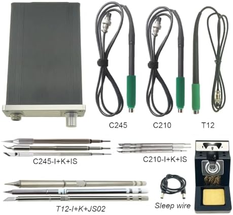 C245 C210 T12 Soldering Station Welding Tools For JBC Iron Tips Quick Heating 180W 3s Sleep Holder Phone Repair