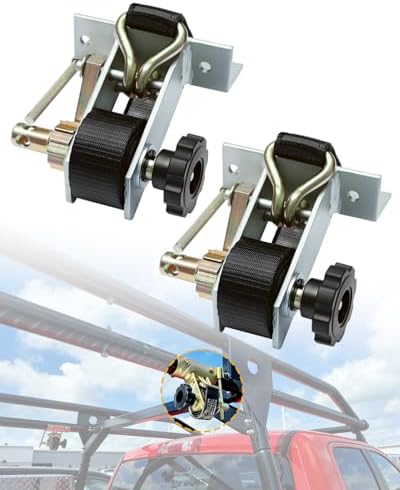 Pipe Rack Ratchet Straps, Ladder Rack Straps, Truck/Roof/Lumber Rack Straps