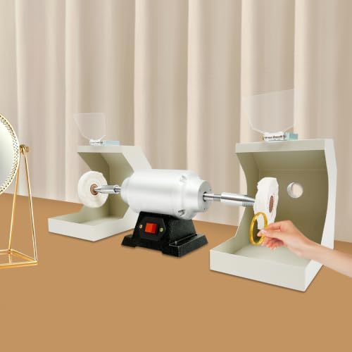 550W Dental Polishing Polish Lathe Machine, 3000RPM Dental Lab Polisher