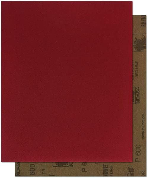 INDASA Redline XL RHYNOWET Sheets 9" X 11" 400 GRIT 50/Box