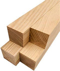 Barrington Hardwoods White Ash Lumber Square Turning Blanks (4 Pieces) (2" x 2" x 24")