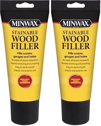 Minwax Stainable Wood Filler, 6 oz, 42852000 (Pack of 2)