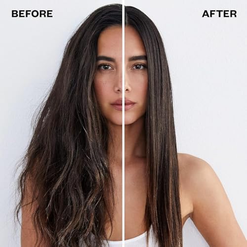 IGK GOOD BEHAVIOR Spirulina Protein Smoothing Spray + Anti-Frizz Smoothing Blowout Balm | Keratin Like Treatment + Frizz Control + Heat Protectant | Vegan + Cruelty Free