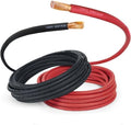TEMCo 2/0 Gauge AWG 10 Ft Black + 10 Ft Red Flexible Pure Copper Made in USA Welding Cable Battery Wire - Heavy Duty Solar, Inverter, Car, RV, Truck