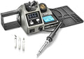 X-Tronic Model 9060-PRO-X • 200 Watt Stained Glass Soldering Iron Station w/4 Soldering Tips • Temp: 392°F - 842°F/200°C - 450°C • °C/°F Conversion • 0-30 Minute Sleep Timer.