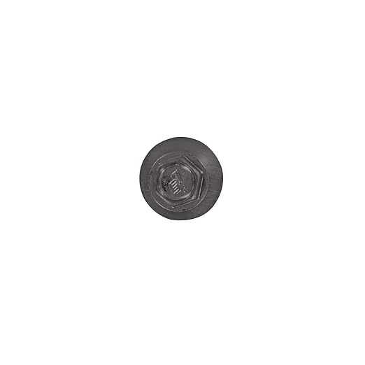 Fasteners Plus ST Fastening #12 x 3/4" Kwikseal Woodbinder Metal Roofing Stitch Screws Metal-to-Wood Charcoal Gray (Pack of 250)
