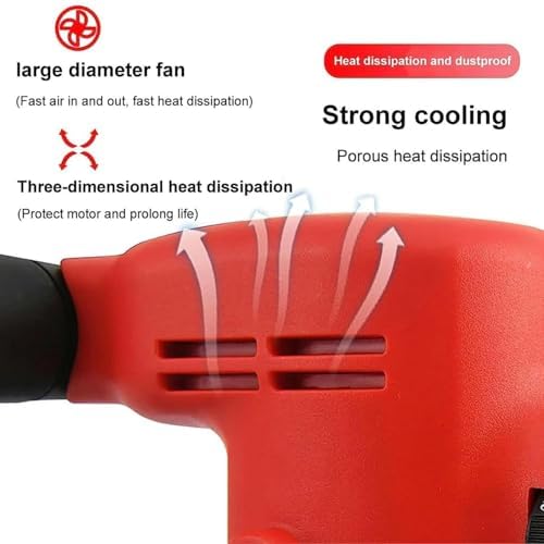 Smoothing Polishing Machine, 1680W Electric Concrete Trowel Machine 200 RPM, Wall Smoothing Polisher with 6 Variable Speed, Multi-Function Sander Grinder for Concrete Wall,2battery
