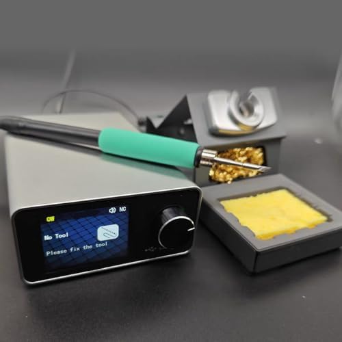 GEEBOON TC22 220W Soldering Station for 115/210/245/T12 Tip, 4 Soldering Tips (T210&T115, SSD01)