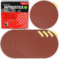 Indasa 5" Rhynostick 100 PCS – 150 Grit, PSA Sanding Discs – High-Performance Abrasive, 250°F Heat-Resistant, Clog-Free, No Residue – Aluminum Oxide Plus Lubricant