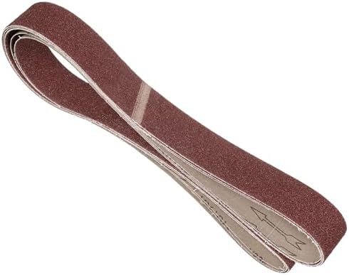5 Pcs Sanding Belts 2 x 82 Inch 36 Grit Aluminum Oxide