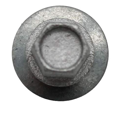 10 x 1-1/2" NO Paint Metal Roofing Screws - Hex Washer Head- Self-Starting/Tapping - EPDM Washer. 1 x 250 Count Bag - 250 Screws