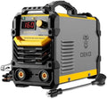 DEKOPRO 110/220V MMA Welder,160A ARC Welder Machine IGBT Digital Display LCD Hot Start Welder with Electrode Holder,Work Clamp, Input Power Adapter Cable and Brush