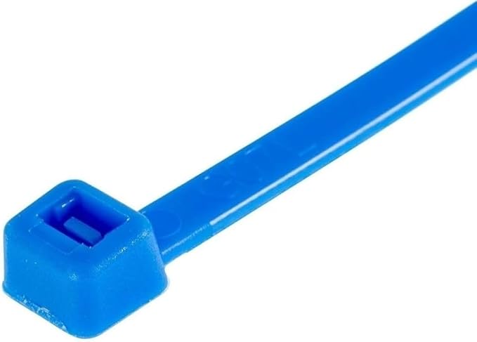 GTSE 14 Inch Blue Zip Ties, 4,000 Bulk Contractors Pack, 120lb Strength, UV Resistant Long Nylon Cable Ties, Self-Locking 14" Tie Wraps, Full Carton