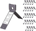 Guardian Fall Protection 00710 Snappy Disposable Anchor For Any Pitch Roof with 25 Nails