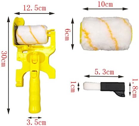 Profesional Paint Roller Replacement Application Edger Brush Tool Multifunctional for Home Wall Ceiling(D)
