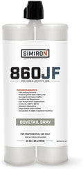 Polyurea Joint Filler 22Oz Cartridge - Fills Concrete Joints - Fast Setting, 100% Solids, VOC Free - Excellent UV Resistance, Moisture Insensitive, Large Shave-Time Window (Dovetail Gray)