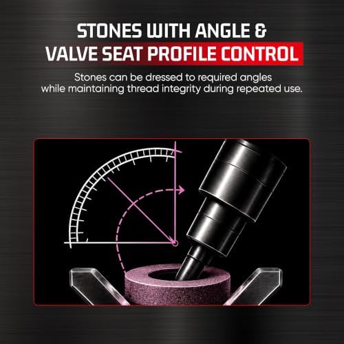 36 Pcs Sioux Valve Seat Grinding Stones/Wheels for Sioux Holder 11/16" Thread 80 Grit