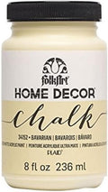 FolkArt, Bavarian 34152 Home Decor Chalk Furniture & Craft Paint in Assorted Colors, 8 ounce, 8 fl oz, 8 Fl Oz
