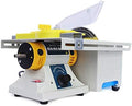 Table Saw, Mini Polisher, Benchtop Buffer Grinder, Polishing Engraving Carving Sanding Cutting, for DIY Jewelry Lapidary Gem Rock Woodworking (D.Woodworking Table Saw 10000RPM)