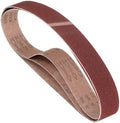 3 Pcs Sanding Belts 1-1/2 x 12 Inch 80 Grit Aluminum Oxide