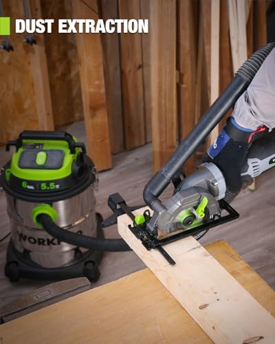 WORKPRO 5.8Amp 3500RPM Circular Saw with Parallel Guide