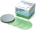 Super Assilex Flexible 3 inch Sanding Discs, LIME K-1000, Hook & Loop, 730-2517, 50 Discs + Interface Pad