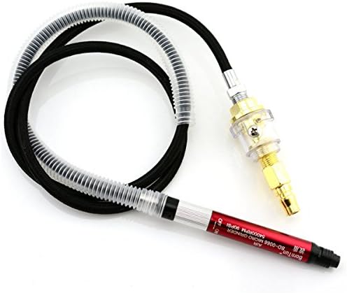 1/8" Pneumatic Micro Air Pencil Die Grinder Polishing Engraver Tool Kit