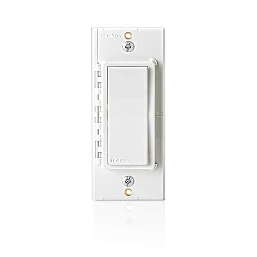 Leviton Decora Smart Switch Anywhere Companion, Add Wire-Free 3-Way/4-Way/5-Way On/Off Control to Decora Smart Wi-Fi Switches, DAWSC-1RW, White