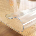 LovePads Frosted Table Cover Protector 19 x 39 in, 1.5mm Thick Plastic Mat