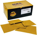 Dura-Gold Premium 1/4 Sheet Gold Sandpaper Sheets, 150 Grit (Box of 400)