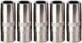 5-PK MIG Gun Nozzle KP2742-1-62R 5/8" ID fits Lincoln Magnum PRO 250L 300L 250A / 350A guns part