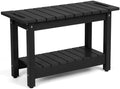 30" Shower Bench, Waterproof HIPS Shower Stool for Shaving Legs