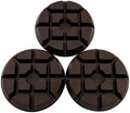 3" Resin Diamond Polishing Pads for Concrete, Dark Resin, #400Grit