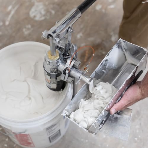 Quick-Clean Aluminum Mud Loading Pump | Drywall Master - Durable O-Ring Head - Works with All Box Fillers & Goosenecks - Chicago Family Owned