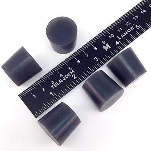 High Temp Masking Supply 20 Piece XL Silicone Rubber Plug Set - Sizes 3/4" to 1-7/16" - Tapered Stoppers for Powder Coating, Painting, Ceramic Coating, Sealing Holes - Non-Toxic, Flexible, Reusable