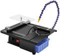 Lapidary Saw, 1850W Gem Faceting Cutting Carving Polishing Machine, Mini Table Saw with Multi function, Gem Jade Grinder Polisher kit Machine for Wood Carving, Stone, Jewelry Shop, Factory