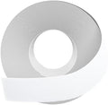 GSCIT Club White Edge Banding, 2 inch x 50ft Melamine Edge Banding with Hot Melt Adhesive Preglued Cabinet Edge Banding Flexible White Veneer Edging