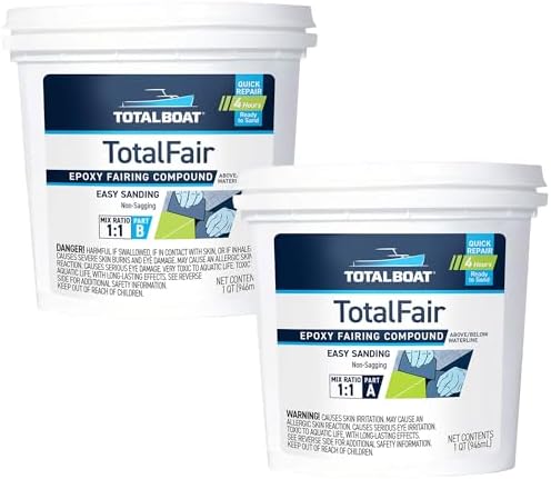 TotalBoat TotalFair Epoxy Fairing Compound - 2 Quart Kit